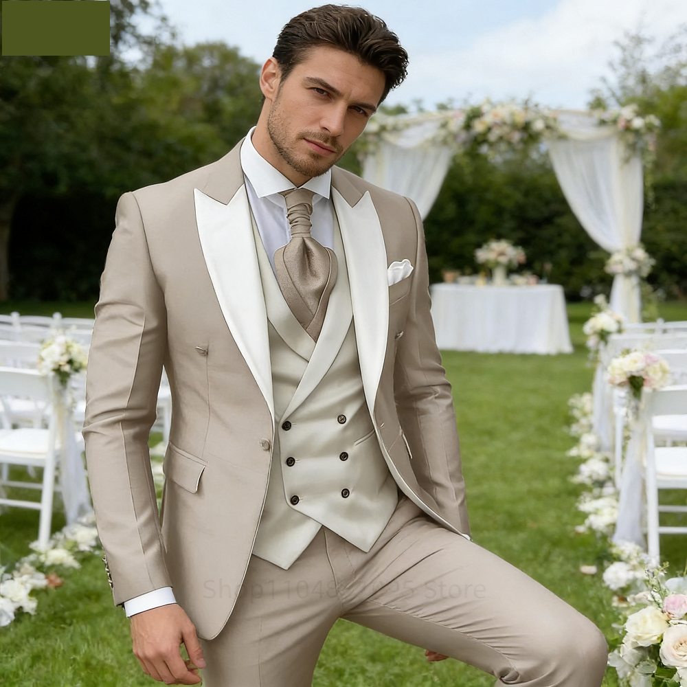 Pink Men's Suits Elegant Peak  - Men'S Grooming Daily reseña y precio