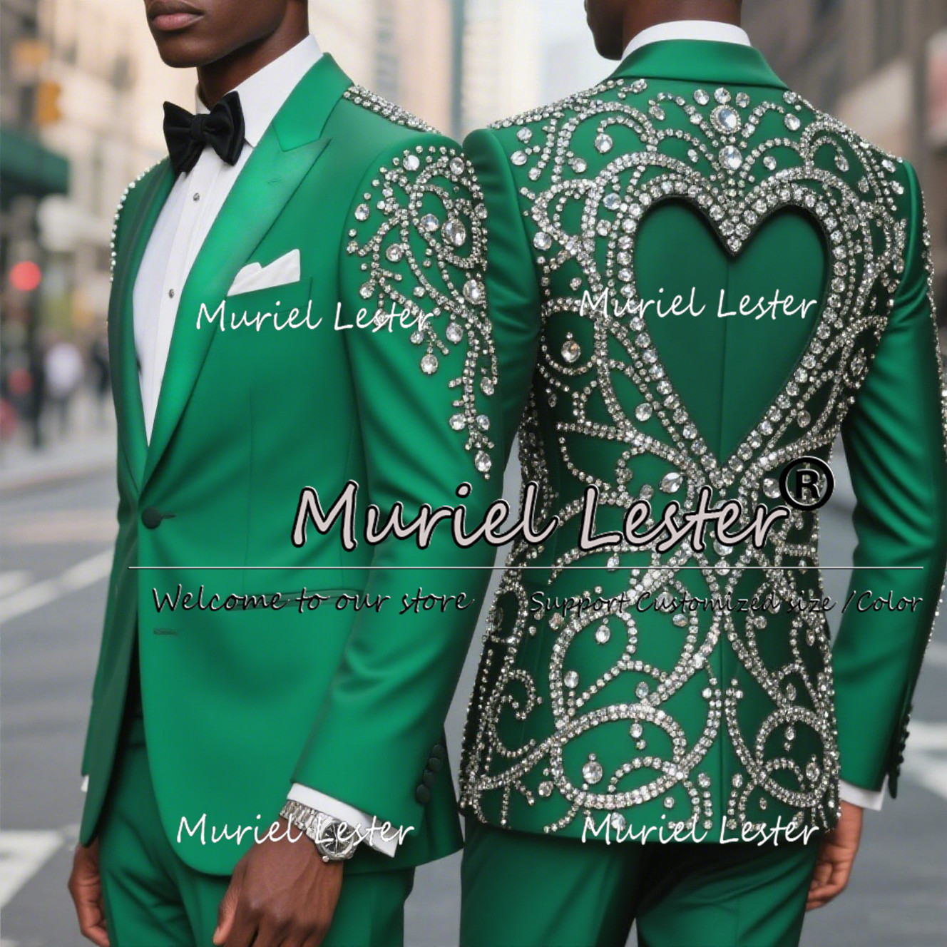 Luxury Beaded Stones Tuxedos S - Mens Grooming Kit Luxury reseña y precio