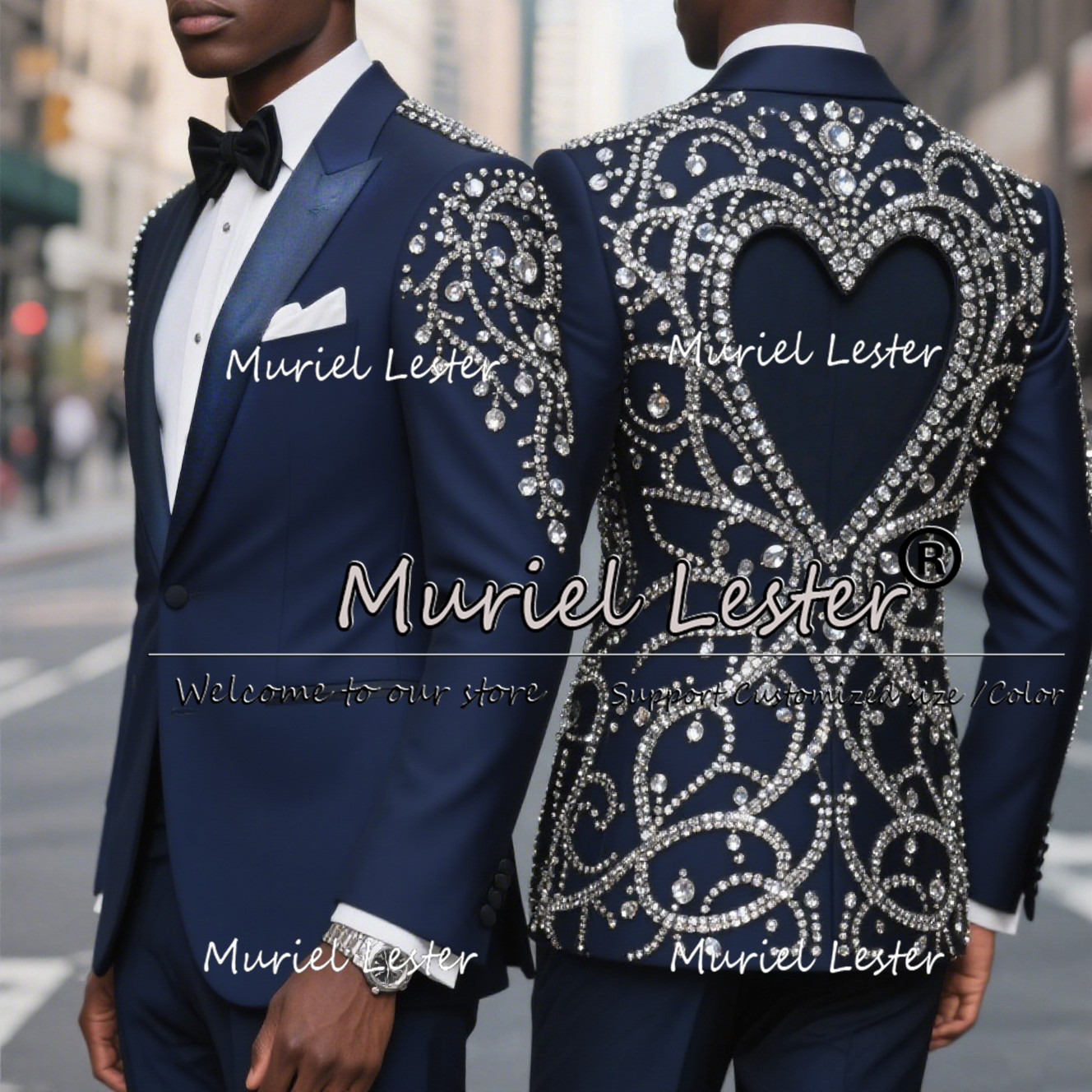 Luxury Beaded Stones Tuxedos S - Mens Grooming Kit Luxury reseña y precio