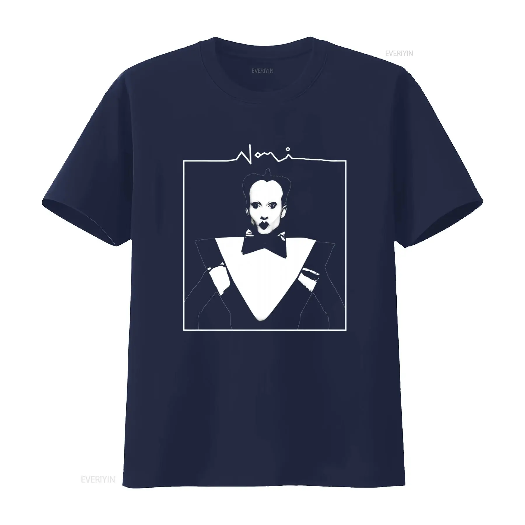 Klaus Nomi Face Print Men's T  - Face Wash Mens reseña y precio