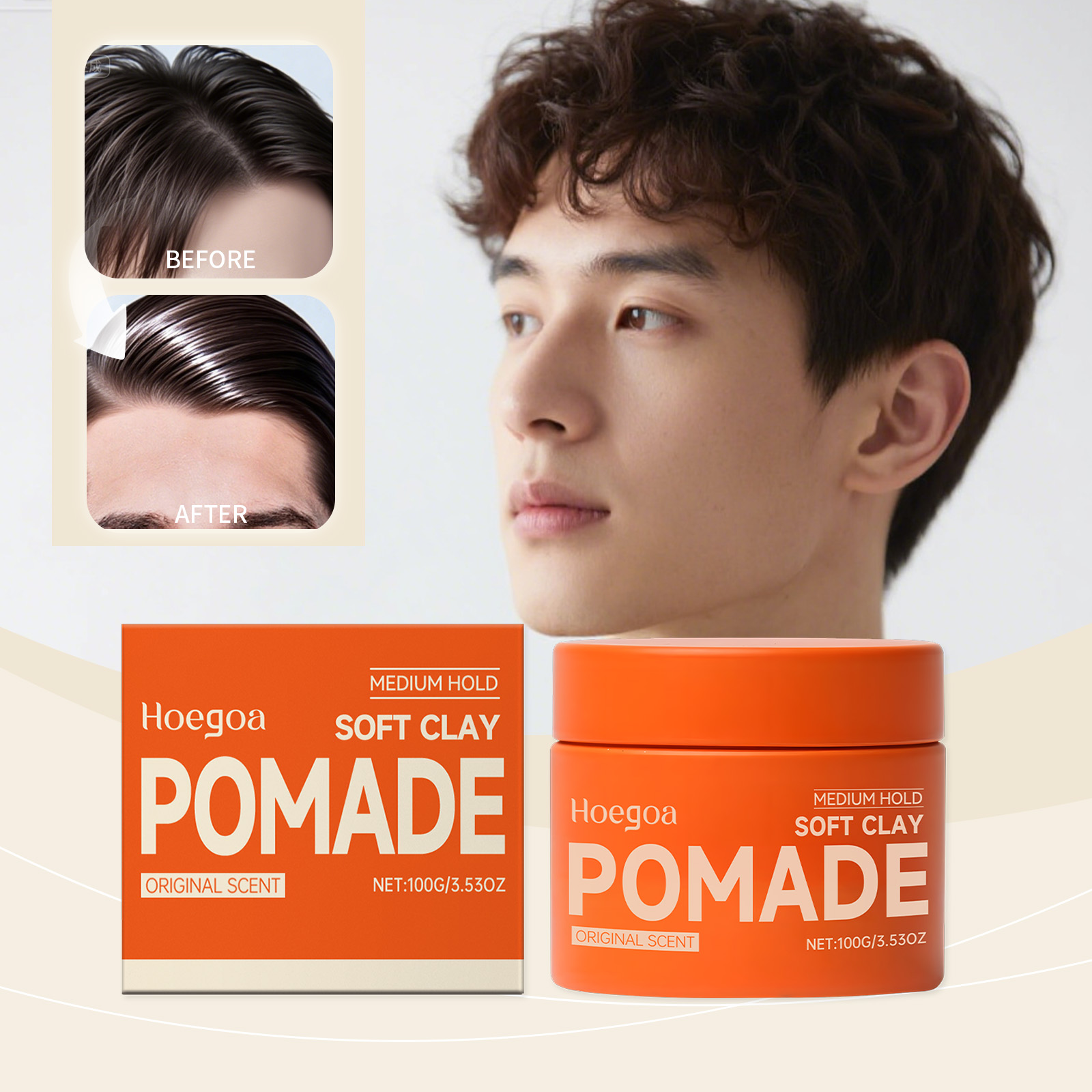 Original Hair Wax Long-Lasting - Men'S Grooming Gel reseña y precio