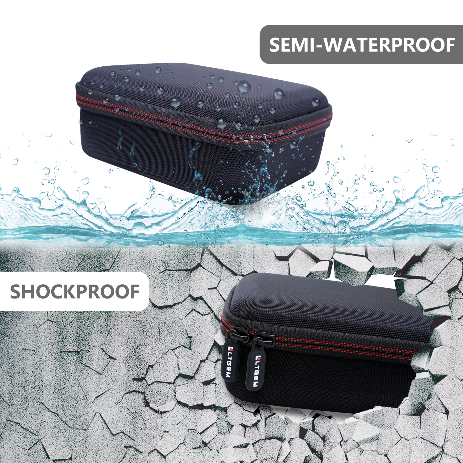 LTGEM Razor Case for Bald Men  - Men'S Grooming Bag reseña y precio