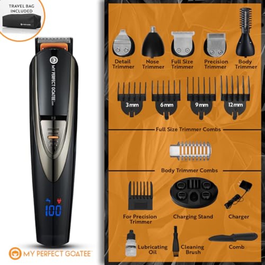 My Perfect Goatee®️ 13-in-1 Me - Men'S Grooming Bag reseña y precio