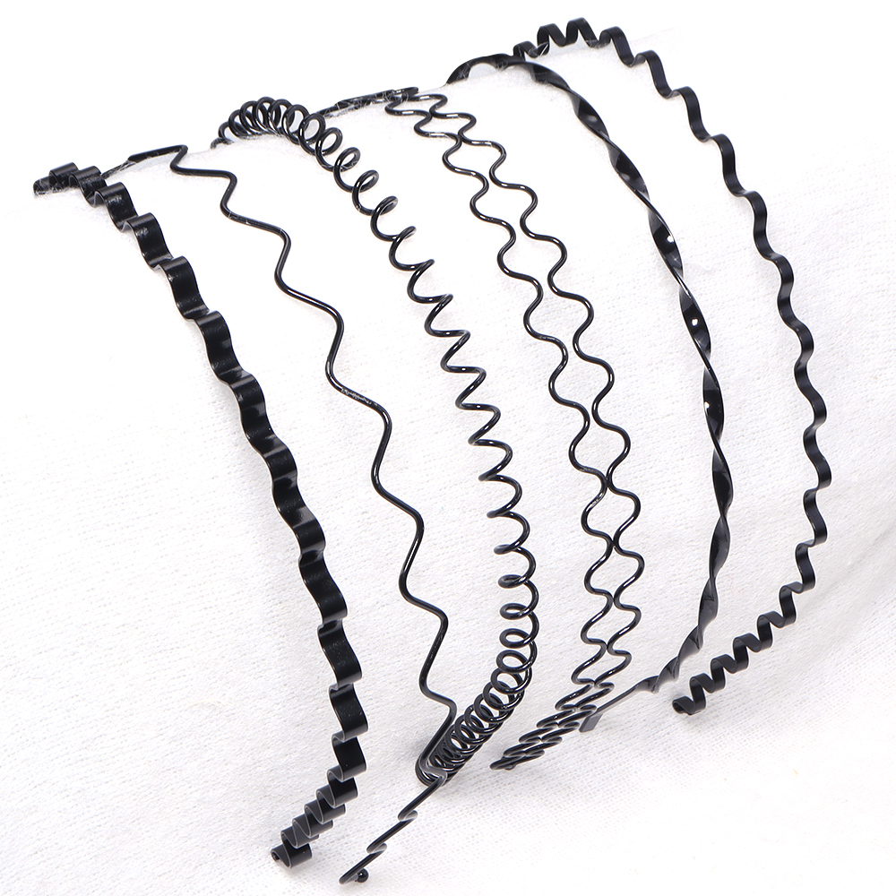 6pcs/lot Black Hair Hoops Meta - Face Wash Mens reseña y precio
