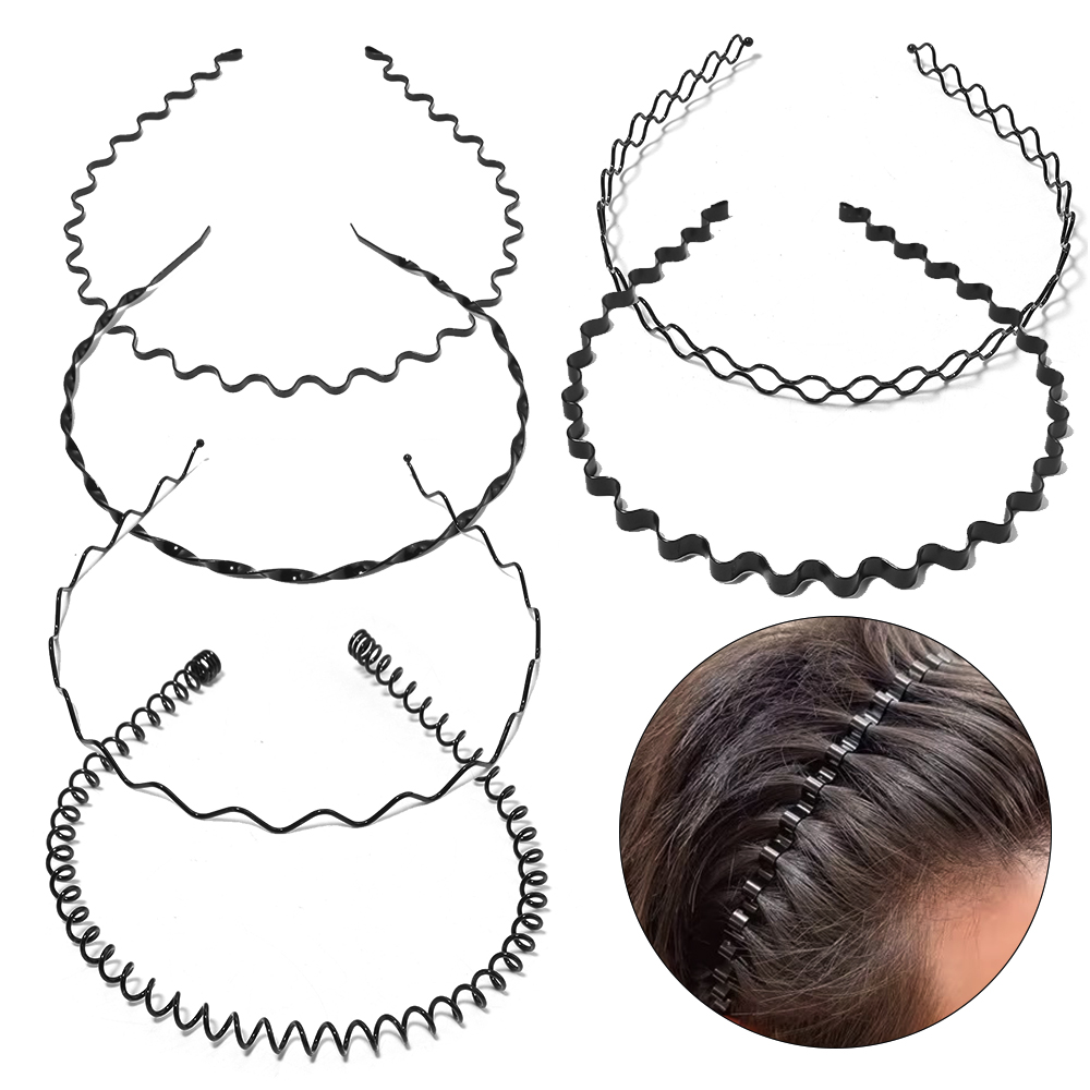 6pcs/lot Black Hair Hoops Meta - Face Wash Mens reseña y precio