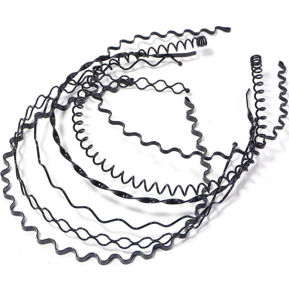 6pcs/lot Black Hair Hoops Meta - Face Wash Mens reseña y precio