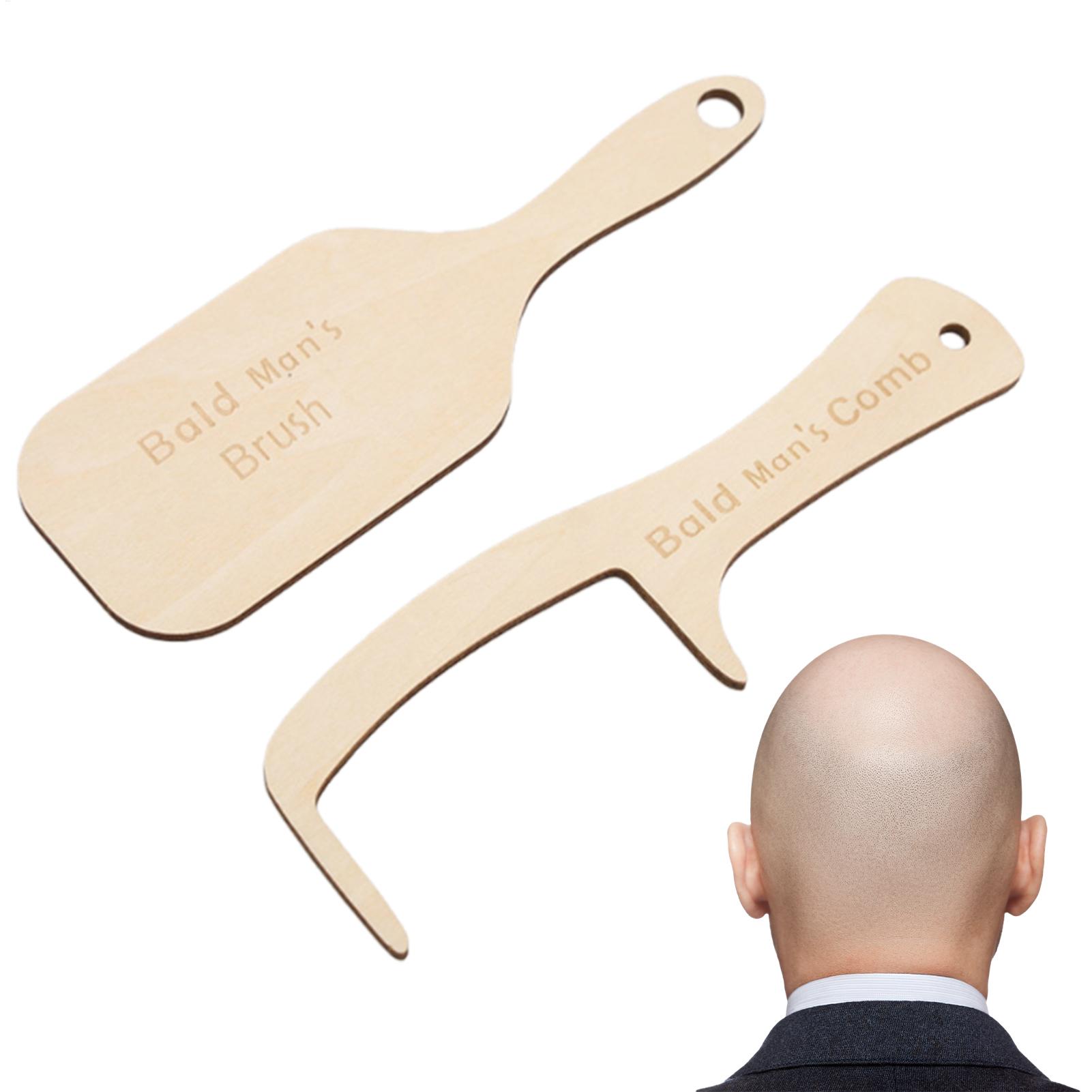 2pcs Funny Bald Man Grooming T - Men'S Grooming Gifts reseña y precio