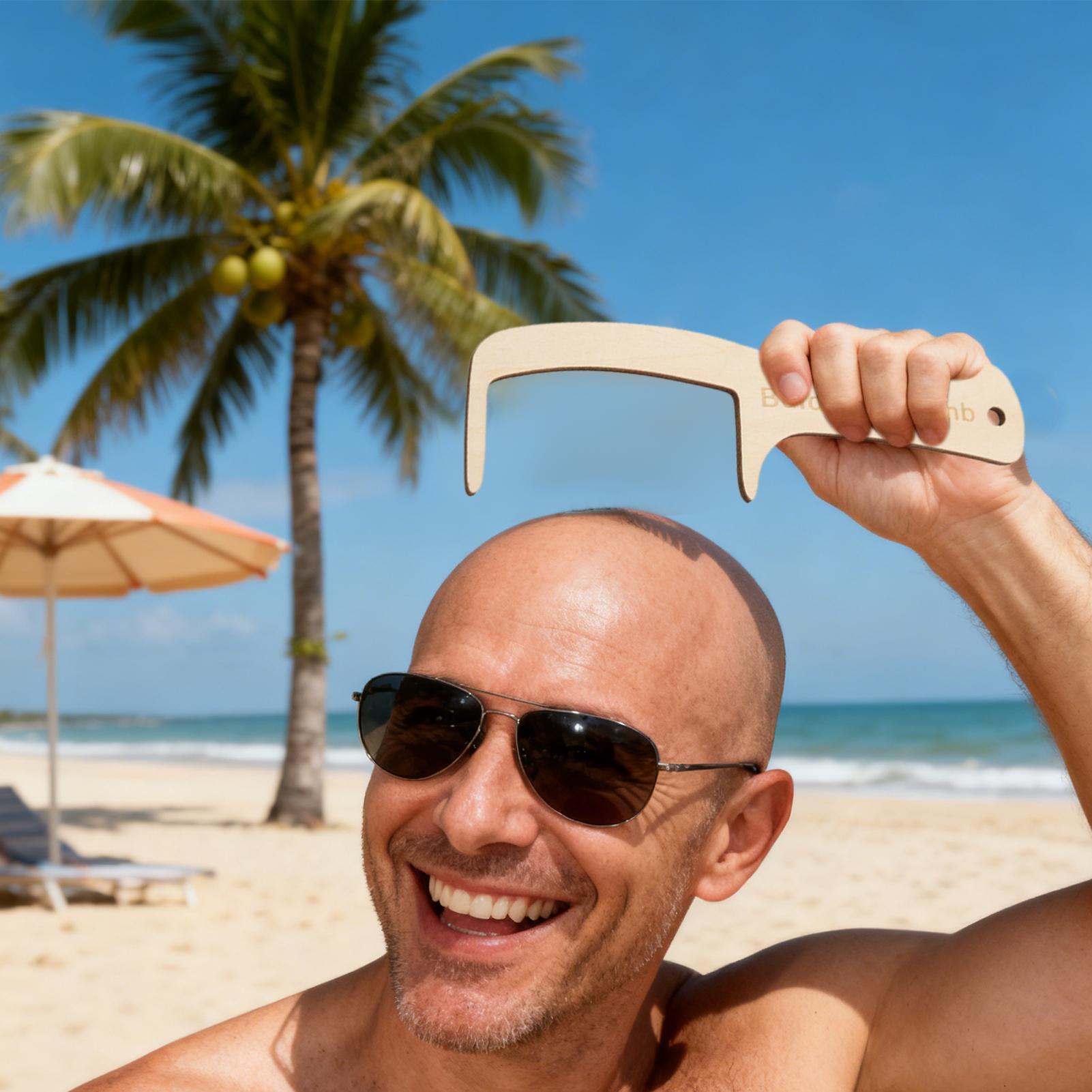 2pcs Funny Bald Man Grooming T - Men'S Grooming Gifts reseña y precio
