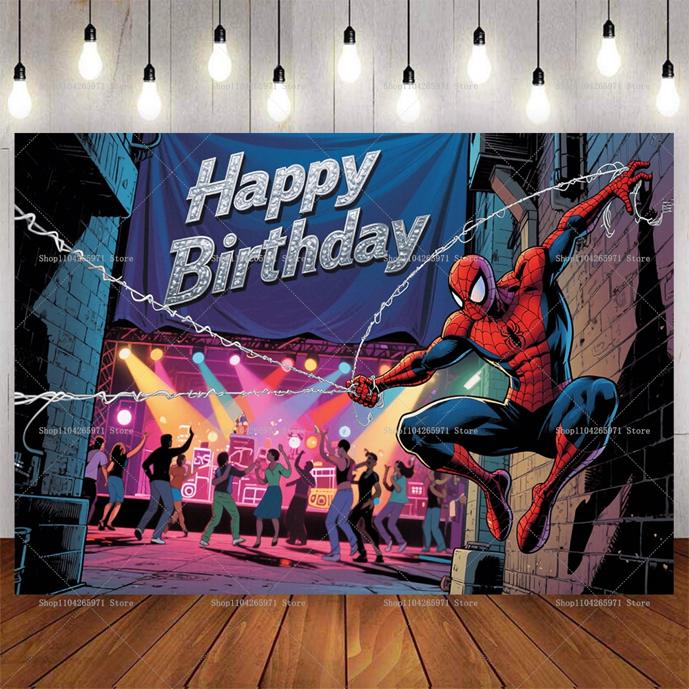 Cool Spider-Man Birthday Backd - Men'S Grooming For Engagement reseña y precio