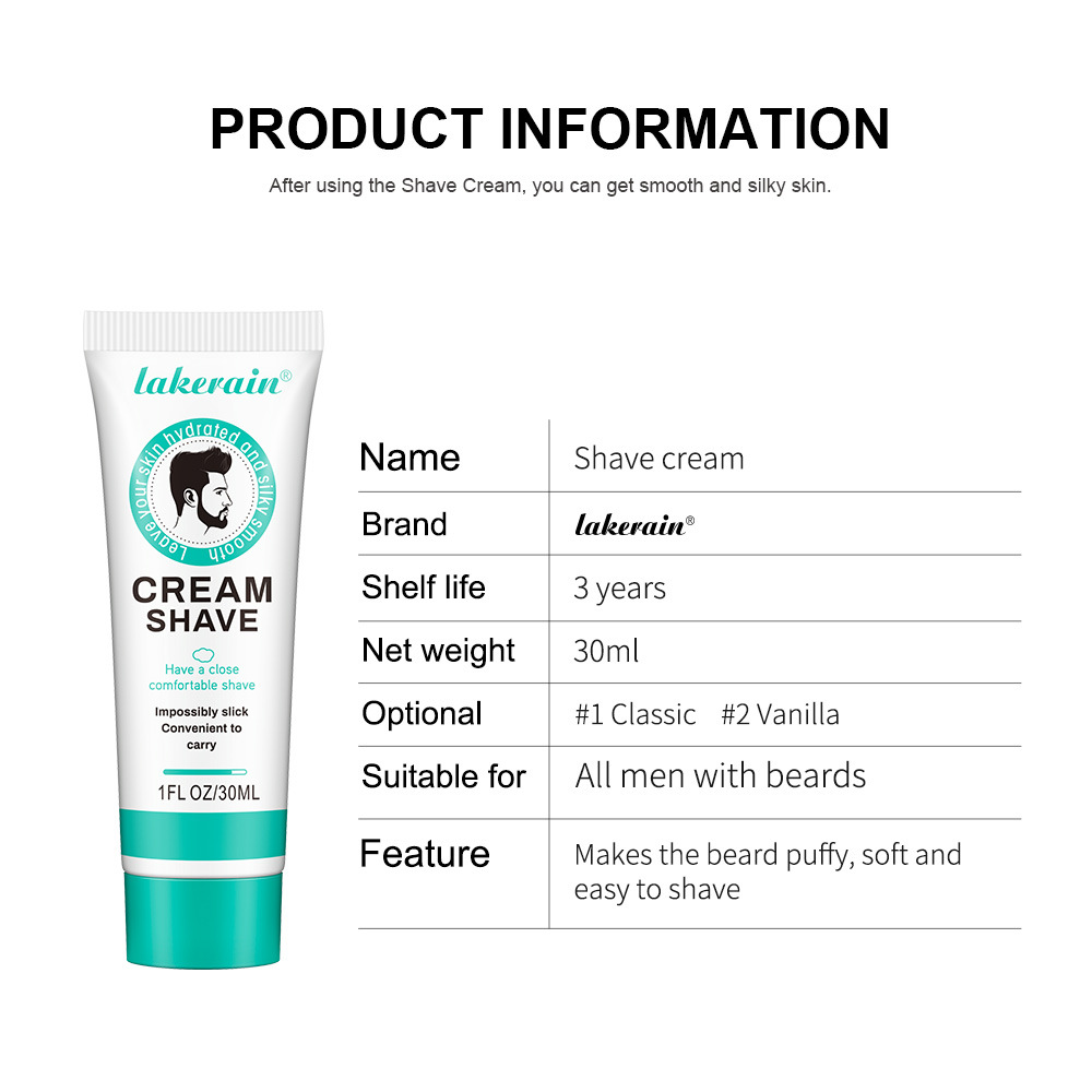 lakerain Shave Cream Shave Gel - Men'S Grooming Gel reseña y precio