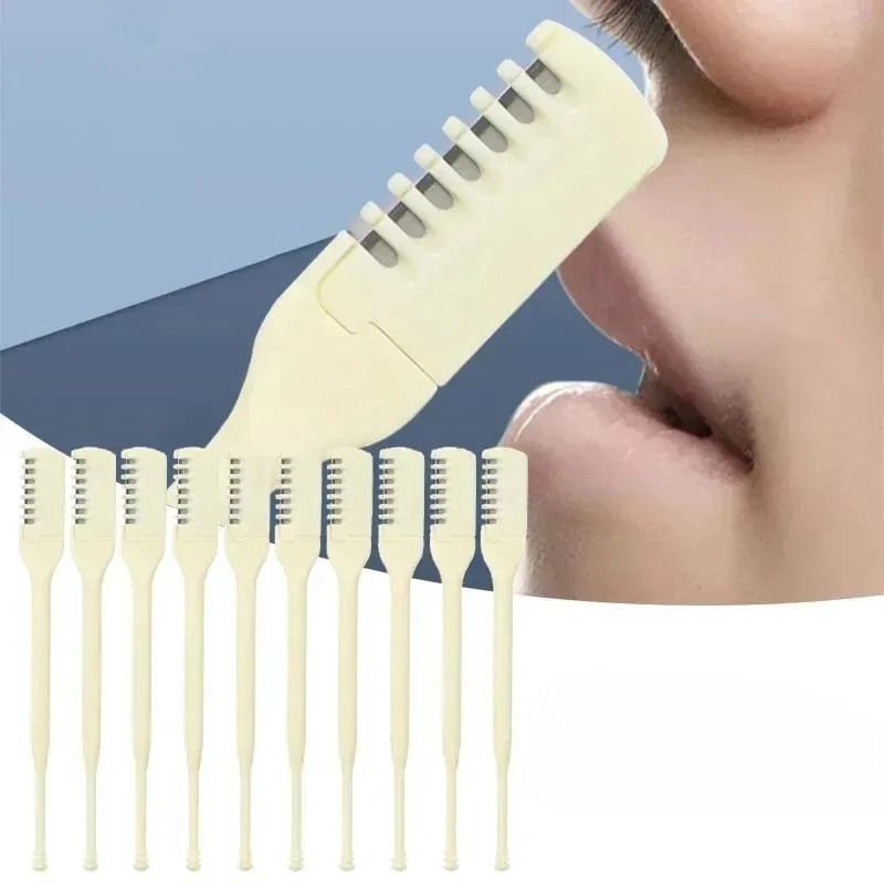 5/10pcs Clean and Trim！360°Rot - Nose Hair Trimmer reseña y precio