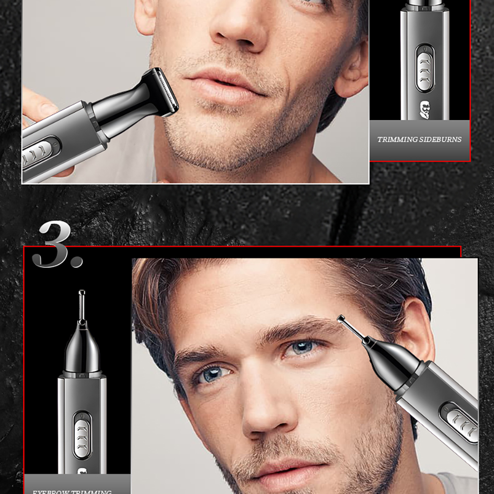 Kemei Multifunction Ear and No - Men'S Grooming Facial reseña y precio