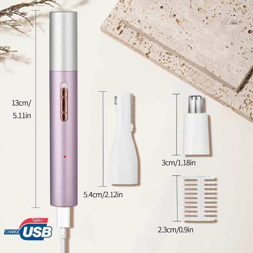 Rechargeable Nose and Ear Hair - Nose Hair Trimmer reseña y precio