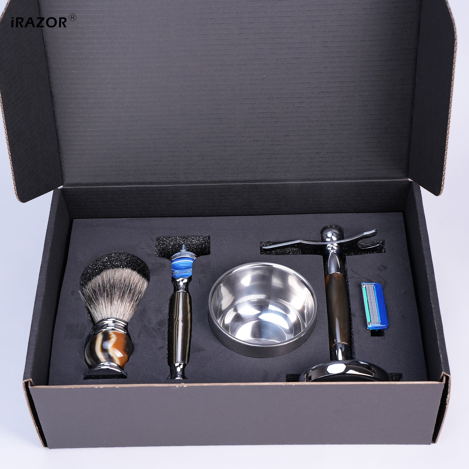 iRAZOR Luxury 5-Blade F5 Fusio - Mens Grooming Kit Luxury reseña y precio