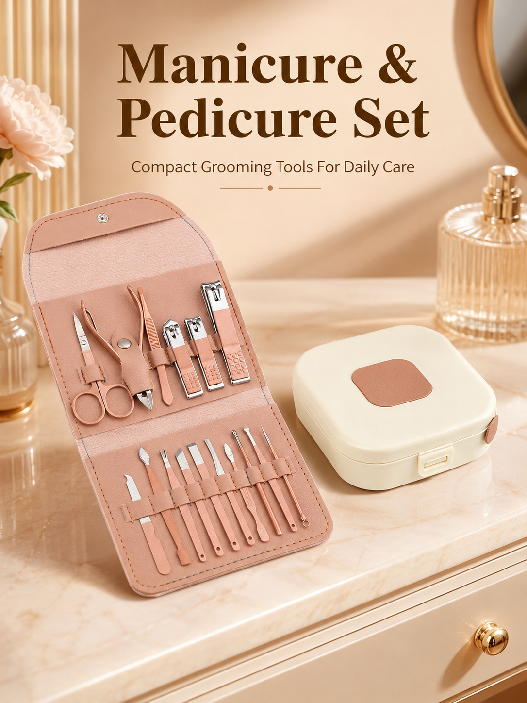 8/16-Piece Manicure Pedicure G - Men'S Grooming Salon reseña y precio