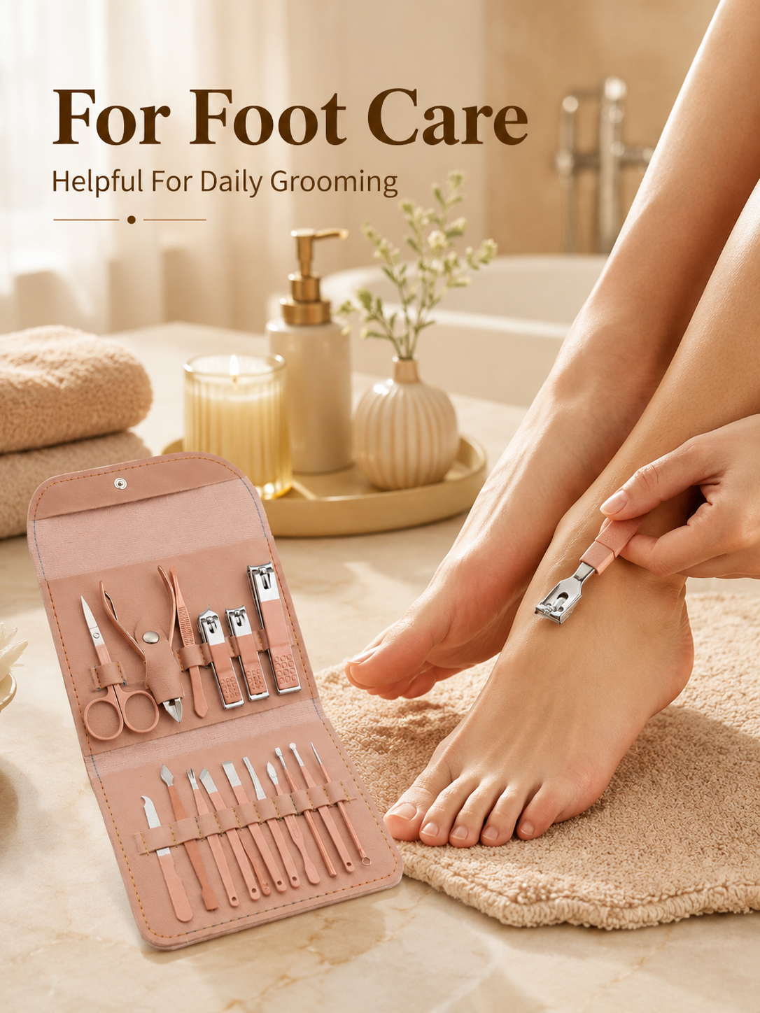 8/16-Piece Manicure Pedicure G - Men'S Grooming Salon reseña y precio