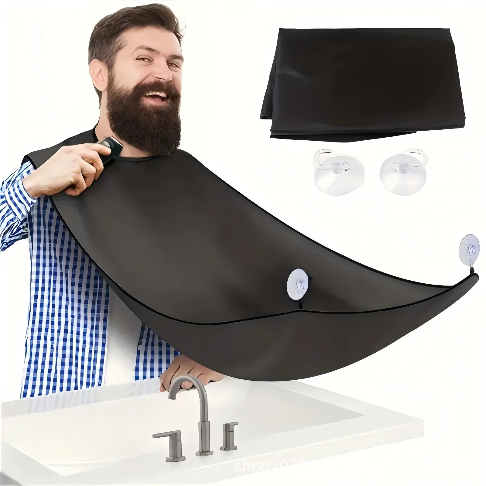 Beard Shaper Cape, Barber Cape - Men'S Grooming Facial reseña y precio