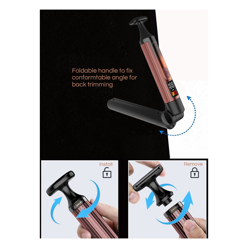 【RABATT】Mens Electric Back Sha - Men'S Grooming Facial reseña y precio