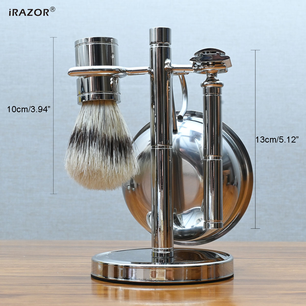 iRAZOR Classic Vintage Double  - Mens Vintage Grooming Kit reseña y precio