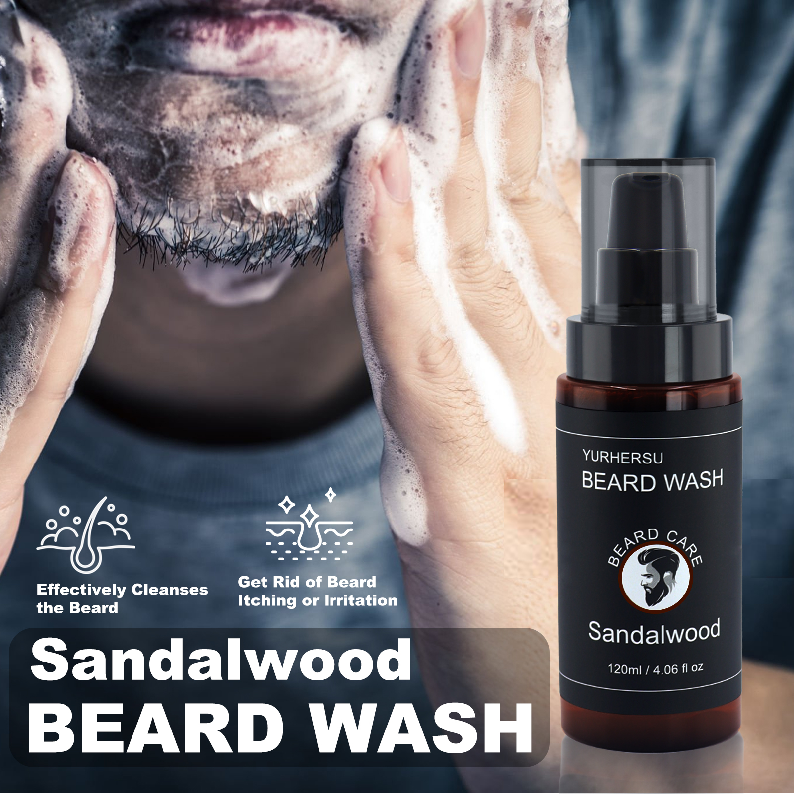 7Pcs Beard Care Kit for Men, G - Men'S Grooming Bag reseña y precio