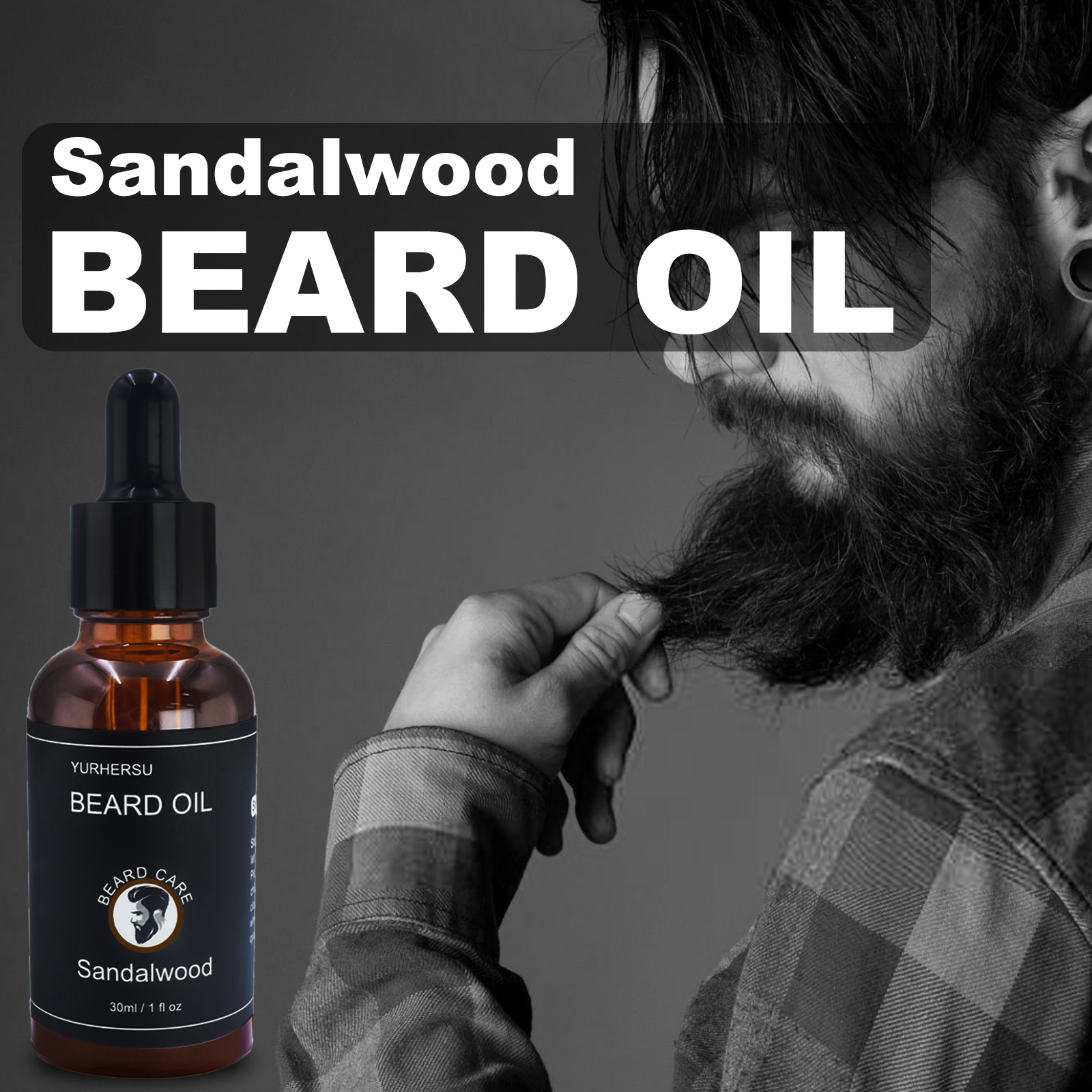 7Pcs Beard Care Kit for Men, G - Men'S Grooming Bag reseña y precio