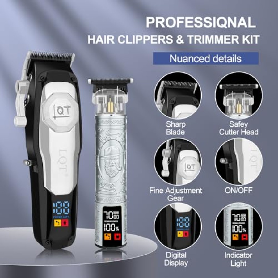 Hair Clipper Kit for Men Groom - Mens Grooming Kit Case reseña y precio